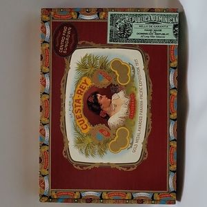 Cuesta-Rey Red Wooden Empty Cigar Craft Box